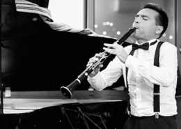 João Pedro Santos, clarinetista, de Torres Novas