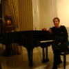Alberta Soares ao piano