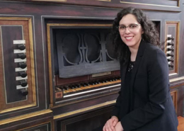 Inês Machado, organista natural de Fátima
