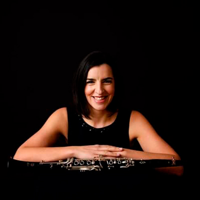 Cândida Oliveira, clarinetista, de Paços de Ferreira