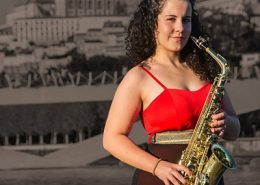 saxofonista Diana Matias
