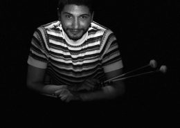 percussionista Ricardo Frade