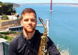 saxofonista João Carvalho
