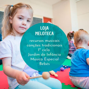 Loja Meloteca, recursos musicais criativos para a infância