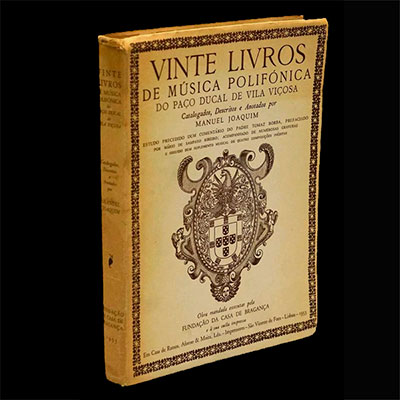 Manuel Joaquim, músicólogo natural de Valpaços, Vinte Livros de Música Polifónica