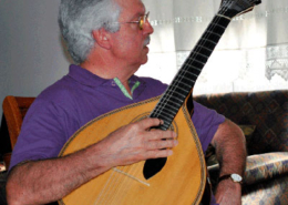 António Andias, guitarra portuguesa, natural de Aveiro