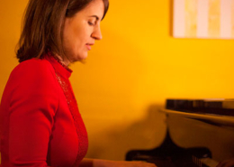 Sofia Sarmento, pianista natural de Braga, Portugal