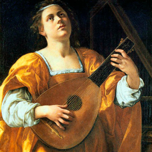Santa Cecília, Artemisia Gentileschi (Itália, 1593-1652/1653)