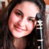 Ana Cláudia Pereira, clarinetista, de Espinho
