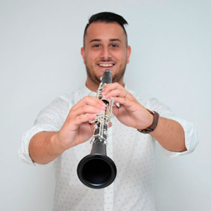 Luís Sampaio, clarinetista, de Felgueiras