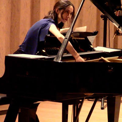 Inês Lopes, pianista, do Porto