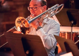Zeferino Pinto, trombone, de Guimarães