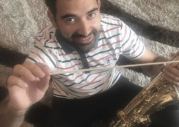 Jorge Oliveira, saxofone e direção, de Coimbra