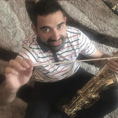 Jorge Oliveira, saxofone e direção, de Coimbra