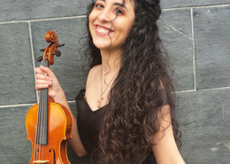 Mariana Cabral, violinista, de Santa Maria da Feira