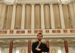 Eduardo Machado, percussionista, de Vila Nova de Famalicão