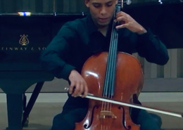 Hugo Estaca, violoncelista