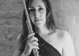 Susana Lopes, flautista, natural de Valpaços, Portugal