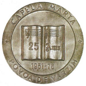 Capela Marta, medalha