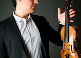 Edgar Gomes, violinista, créditos Tom de Beucklaer