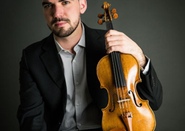 Ricardo Vieira, violinista, créditos Tom de Beuckelaer