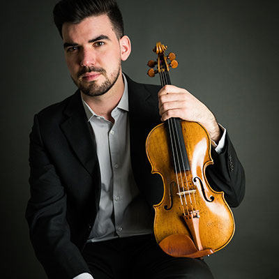 Ricardo Vieira, violinista, créditos Tom de Beuckelaer