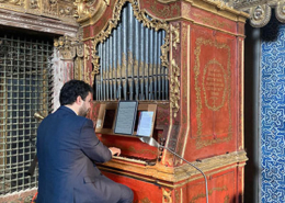 Gregório Gomes, organista, créditos AMPO