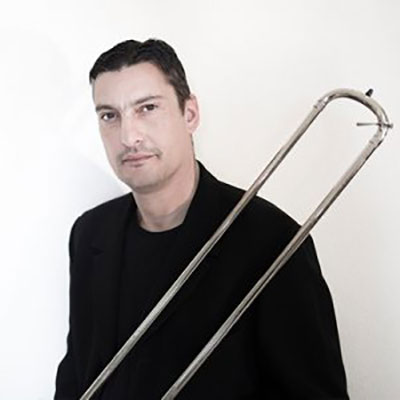 Nuno Scarpa, trombonista, do Seixal
