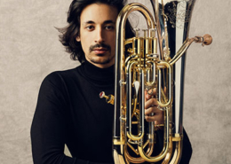 Mauro Martins, eufónio, créditos Hugo Thomassen