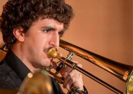 Rafael Mota, trombonista, de Santa Comba Dão