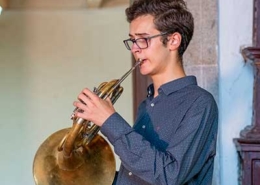 Diogo Bernardino, trompa