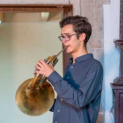 Diogo Bernardino, trompa