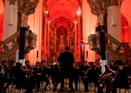 Orquestra AMASING na igreja do mosteiro de Pombeiro, 2025