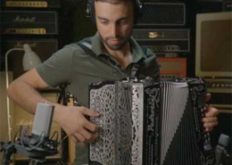 Poll Gonçalves, acordeonista e concertinista