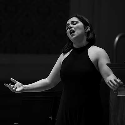 Beatriz Amaral, soprano natural de Ovar